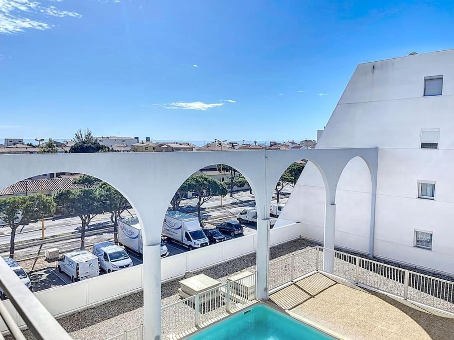 3319-Appartement A 200M De La Plage Le Barcarès Exterior foto